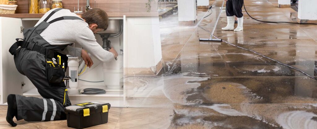 domestic water damage cleanup services