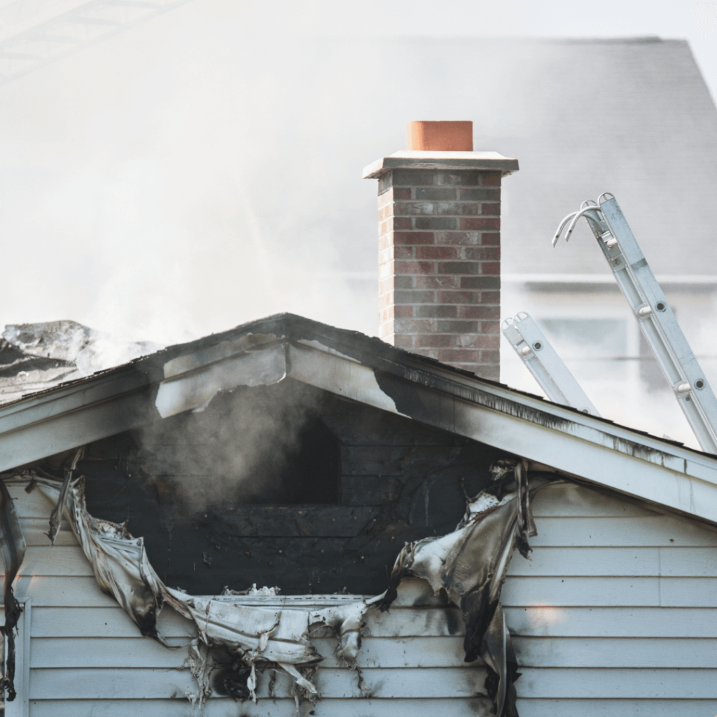 Fire damage repair in St Charles